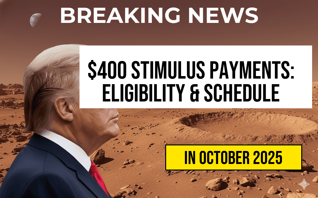 $400 Stimulus Payment Available to All: Eligibility Criteria and Complete Payment Schedule