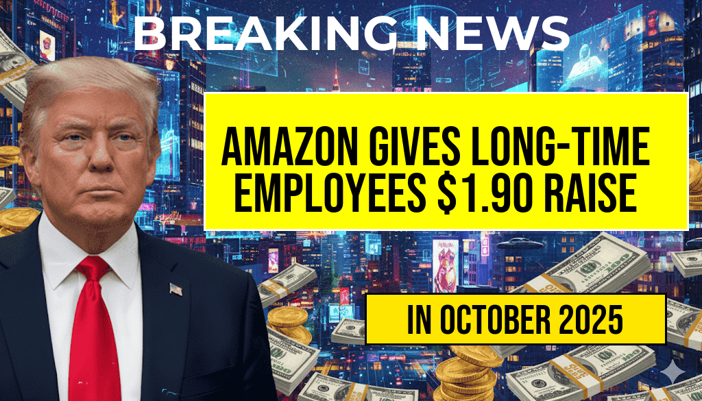Amazon Rewards Long-Standing Employees with a $1.90 Hourly Pay Increase This Month