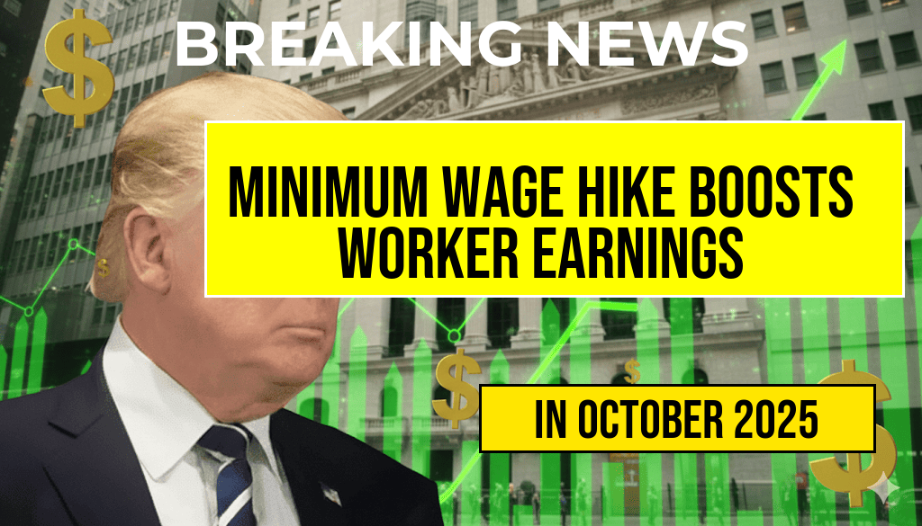 Federal Minimum Wage of Fifteen Dollars Expected to Boost Annual Earnings by Three Thousand Three Hundred Dollars for Thirty-Two Million Workers