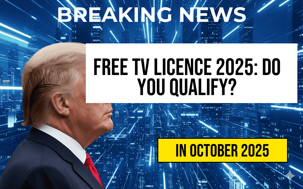 Government Announces Free TV Licence for 2025 – Find Out if You Qualify Now