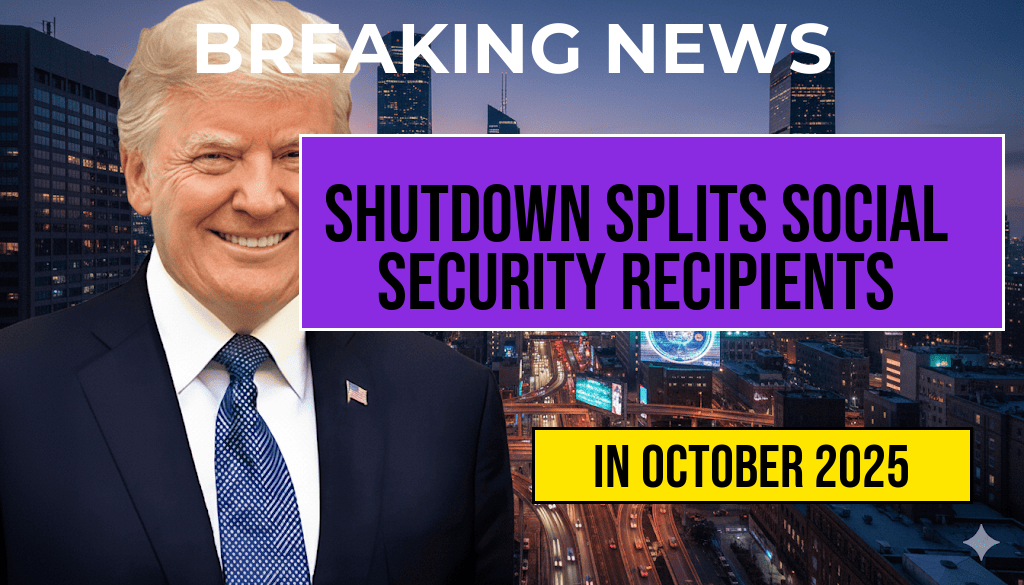 Government Shutdown Will Split Social Security Recipients into Two Tiers: Existing Beneficiaries Remain Secure, While New Applicants Face Complete Delays