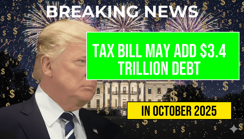 Taxpayer Alert: The ‘One Big Beautiful Bill’ Could Increase the National Debt by Three Point Four Trillion Dollars