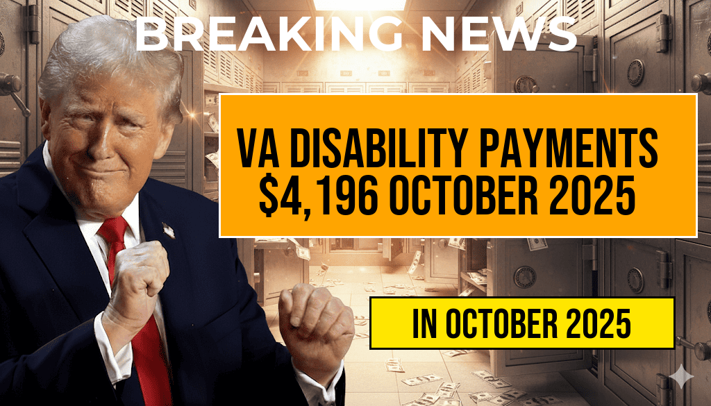 VA Disability Payments of $4,196 Scheduled for October 2025: Eligibility Requirements and Full Payment Schedule